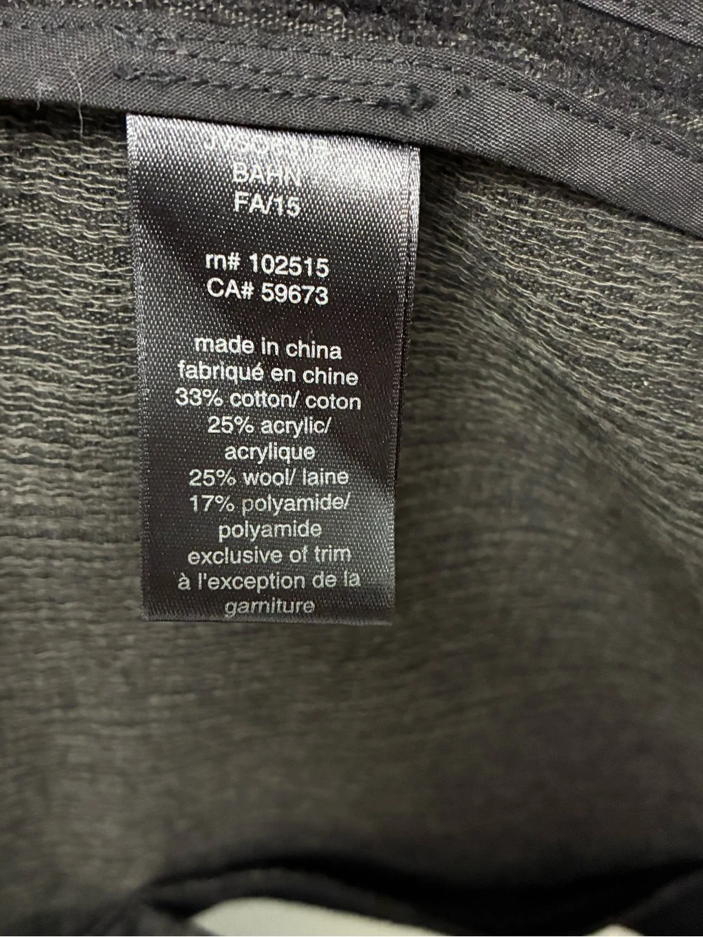 $1298 New John Varvatos Textured Asymmetric Zip Front Jacket Size EU 52 USA 42